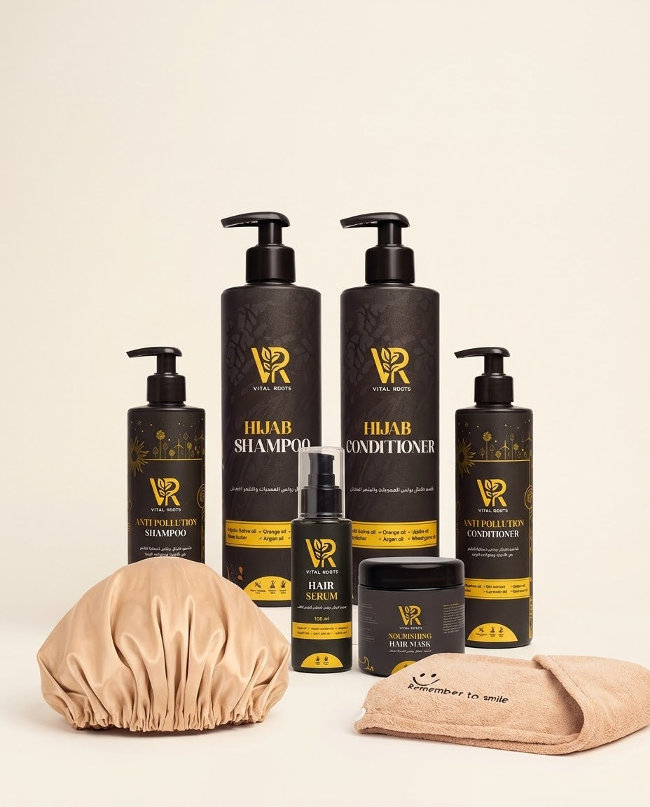 VitalMegaBox روتين شعر المحجبات من Vital Roots