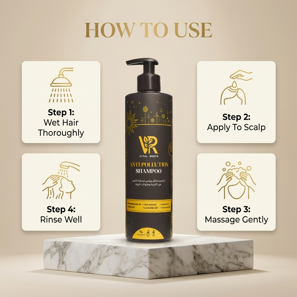 Vital Anti-Pollution Shampoo 500 ml